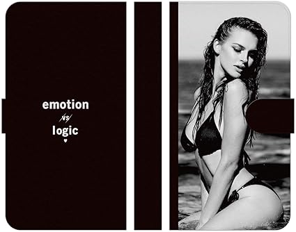 Amazon Co Jp Ruuu Oppo Reno A 手帳型 スマートフォン スマホ ケース カバー モノクロ セクシー バイカラー Sexy Photo 写真 モノトーン 白黒 ロゴ ビーチ 海 女性 かっこいい 家電 カメラ