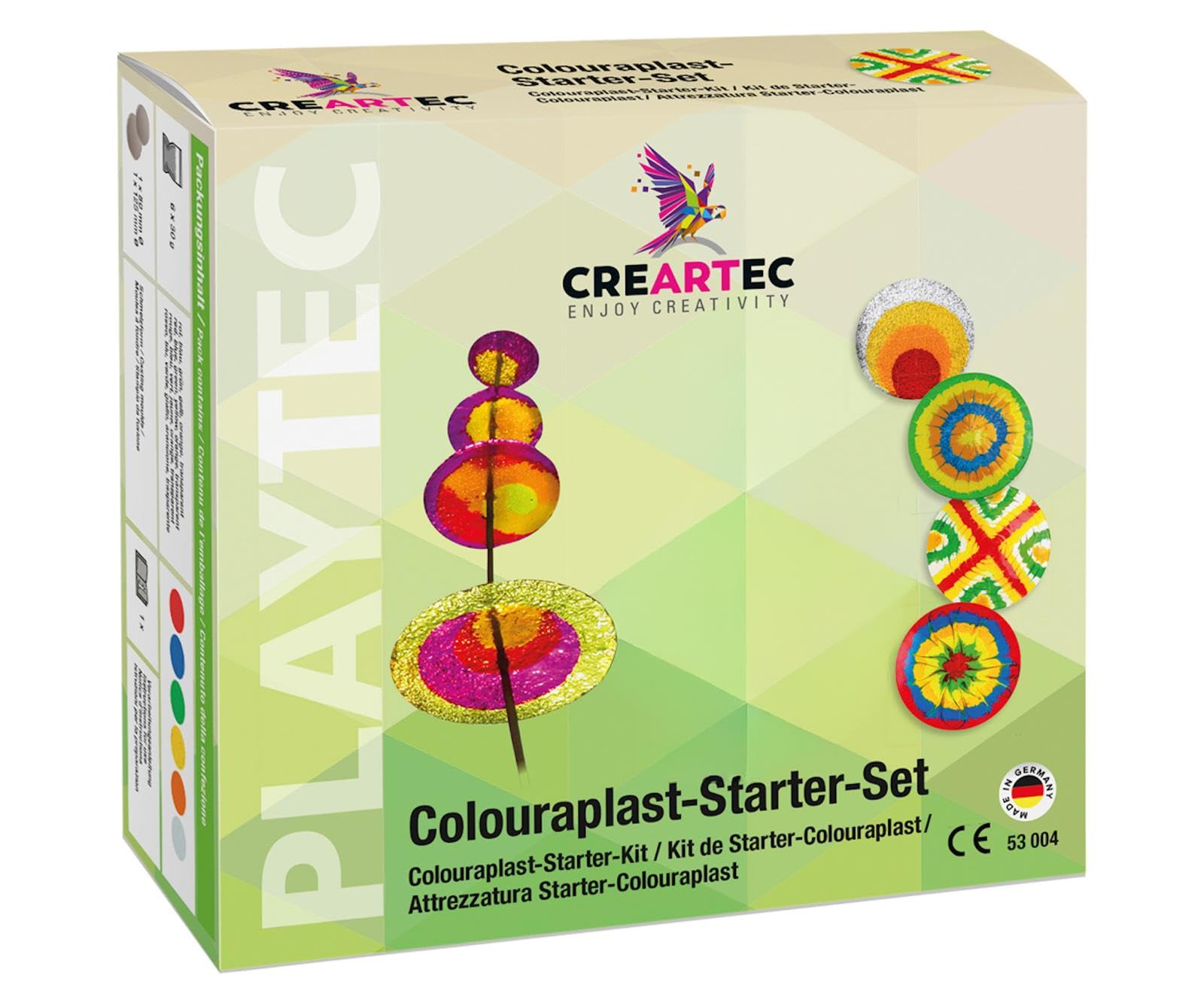 CREARTEC Colouraplast Starter - Set " Plastic Granules "