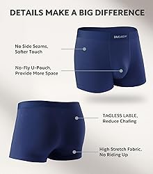 DAVID ARCHY Mens Underwear Trunks Comfortsoft