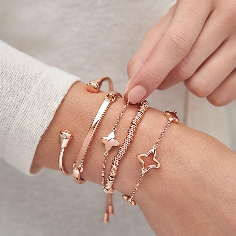 Links Of London Sweetie Xs 18kt Rose Gold Vermeil Bracelet 5010 3670 Amazon Co Uk Jewellery