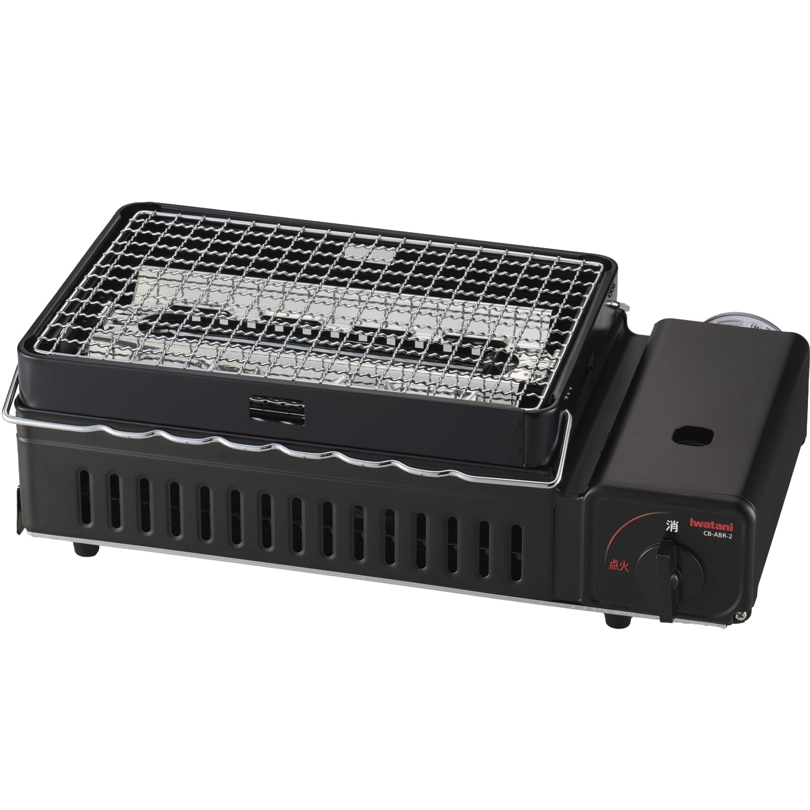 イワタニ Iwatani 岩谷 炉ばた焼器 炙りや 炙りや2 カセットコンロ 炉端焼き 焼鳥 串焼き 網焼き 海鮮焼き アウトドア バーベキュー 日本製 CB-ABR-2商品画像