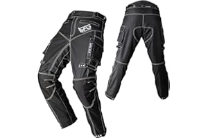 REVFORGE GEARS RFG Motorcycle Pants – Waterproof Cordura Fabric - Riding Pants with Armor Zippers & Double Stitching
