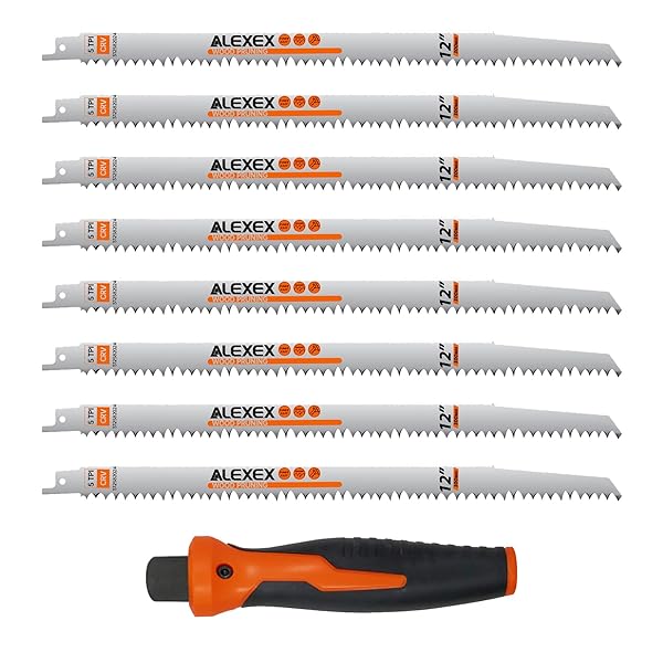 8 PACK 12 INCH 5 TPI WOOD PRUNING...