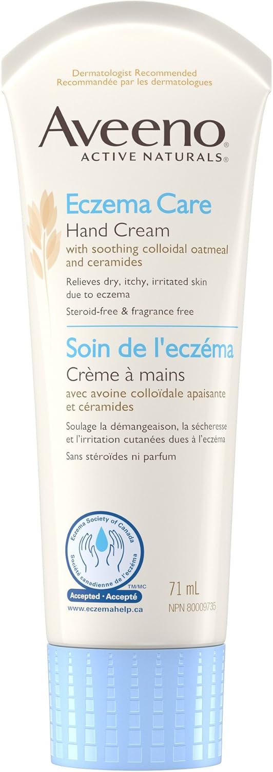 Aveeno Lotions eczema care hand cream active naturals unscented anti itch moisturizing lotion