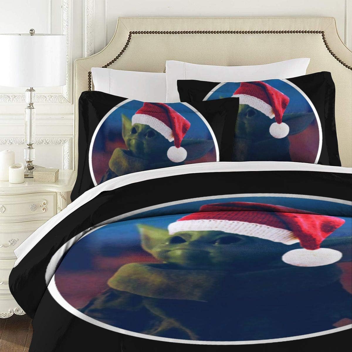 baby yoda crib bedding