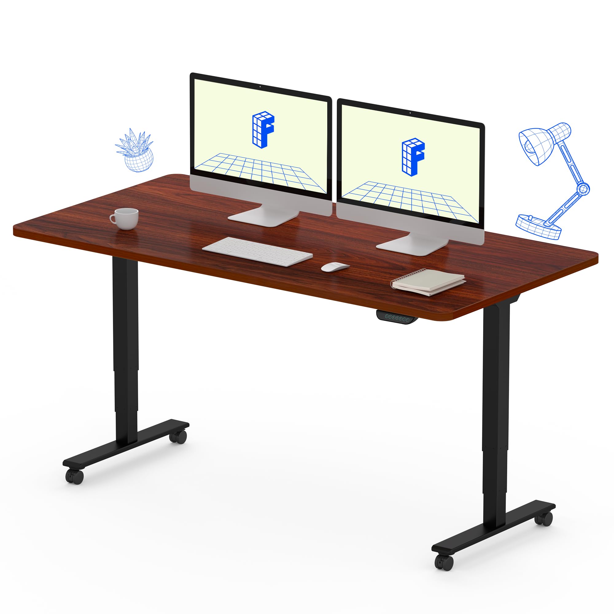 FLEXISPOT E6 Dual Motor 3 Stages Standing Desk