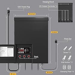MALIBU 900W Low Voltage Transformer Outdoor