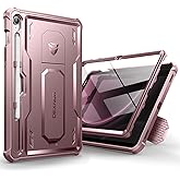 Dexnor Case for Samsung Galaxy Tab S10 Lite /S10 FE/S9 FE 10.9 Inch(2025/2023), [Built in Screen Protector &amp; Kickstand] with Pen Holder Heavy Duty Full Body Cover for S9 FE 5G Tablet Case -Pink