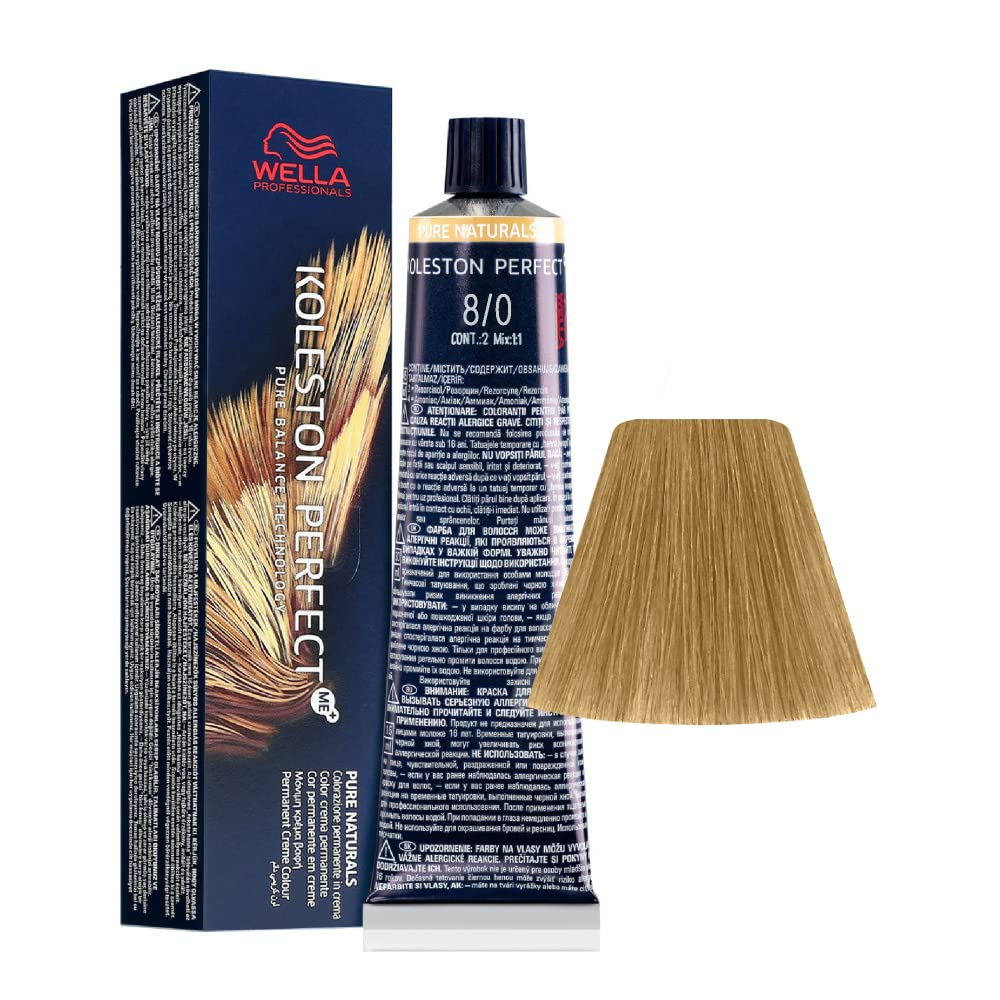 Wella Koleston Perfect Me+ 8/0, Light Blonde, 60 ml