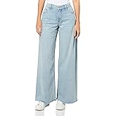 Lucky Brand Womens Wide Leg Liquid Denim Luxe Palazzo