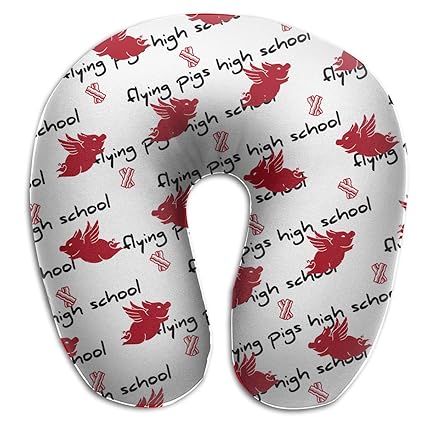 Amazon Com Jul Flying Pig Travel Pillow Washable Cover U Shape