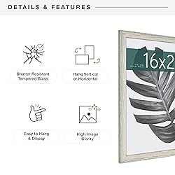MCS Studio Gallery 16x20 Poster Frame Gray