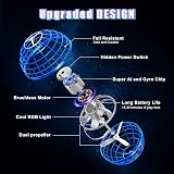 XINHOME Flying Ball Orb Toys 2026 RGB LED USB Rechargeable Indoor Drone view 2