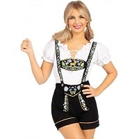 Amazon.com: fun shack Lederhosen Women Oktoberfest Outfit Bavarian Costume  Women's Lederhosen Ensemble for Festivals and Celebrations, Medium :  Clothing, Shoes & Jewelry