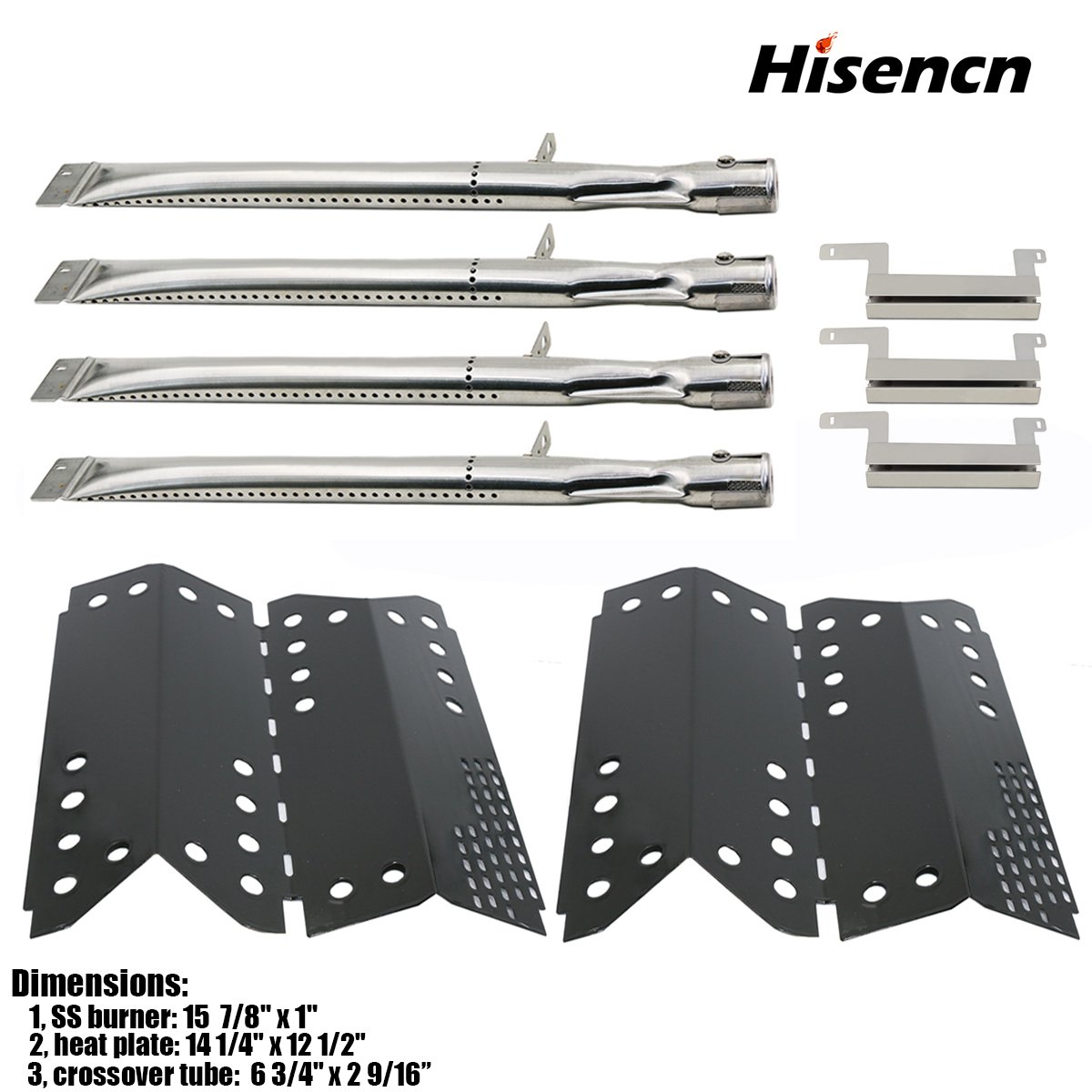 Gas Grill Burners Replacement Parts Heat Plate Models by Stok SGP4330SB,Quattro eBay