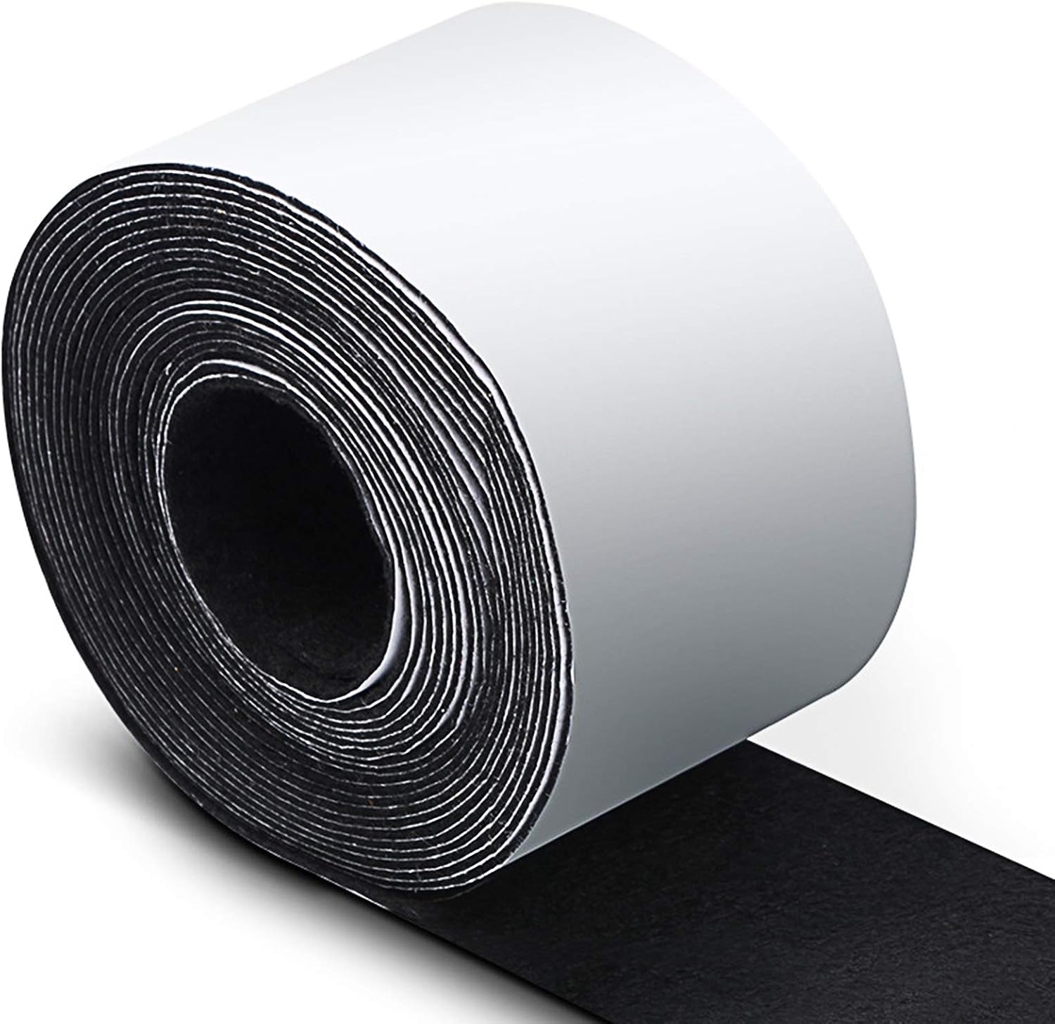RICHELIEU Black Self-Adhesive Felt Strips – 1/2 X 2-5/8 Inch, 16-Pack