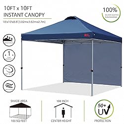 MASTERCANOPY Durable Pop-up Canopy Tent with 1