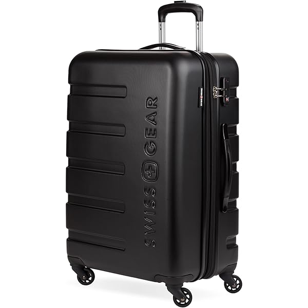 SwissGear 8018 Trolley Rigido Espandibile - Valigia Media ABS Con Ruote Multidirezionali - Garanzia 10 Anni