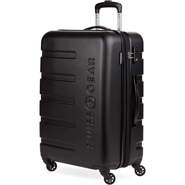 SwissGear 8018 Trolley Rigido Espandibile - Valigia Media ABS Con Ruote Multidirezionali - Garanzia 10 Anni