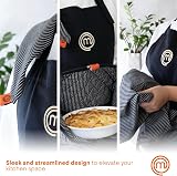 MasterChef Cotton Kitchen Gift Set: Apron, Oven Glove, 2 Tea Towels - Show Logo view 2