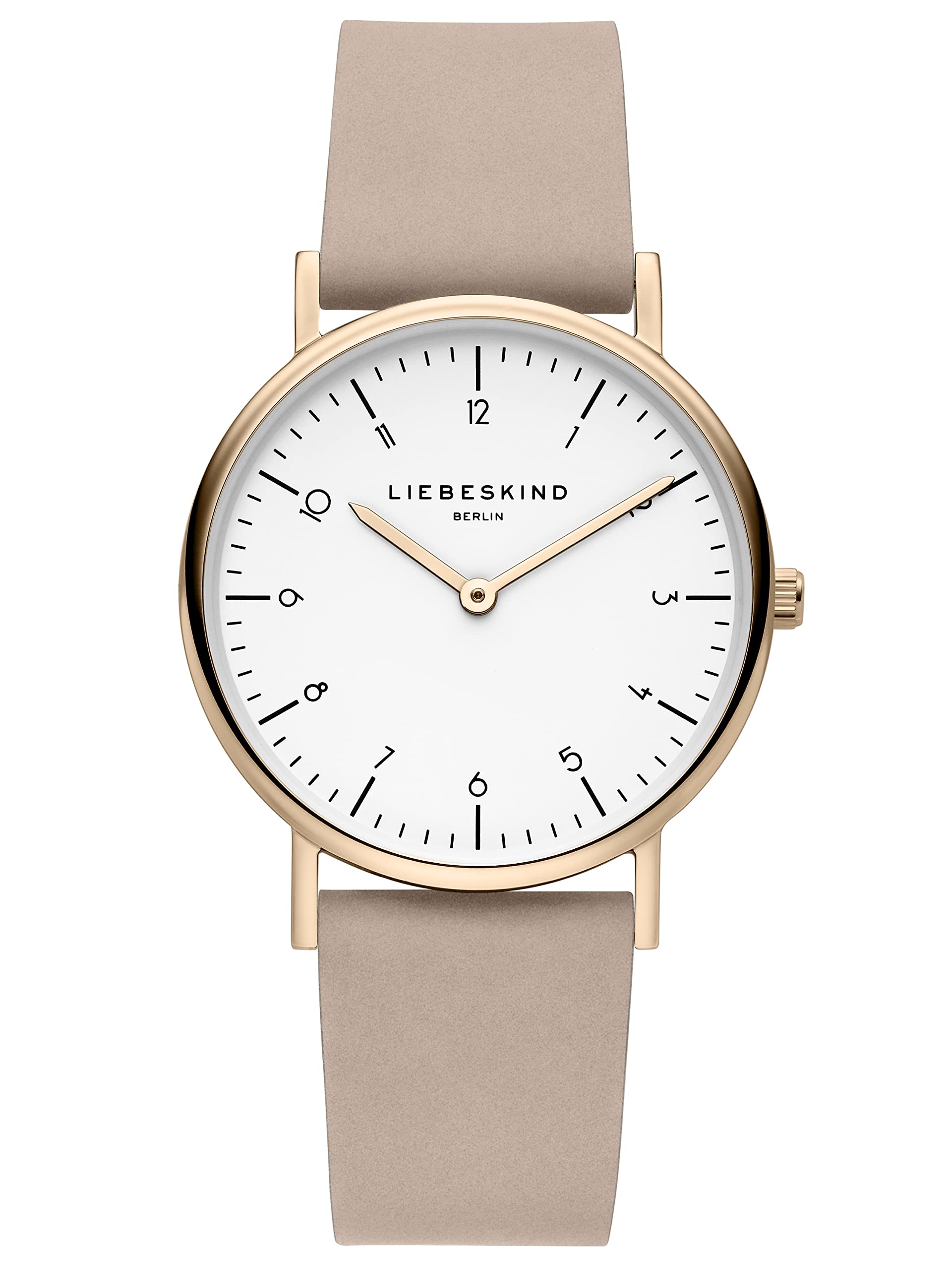 Liebeskind Berlin women's analogue quartz watch with leather armband