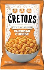 G.H. Cretors, Cheddar Cheese Flavor Popcorn Single Bag 6.5 Oz
