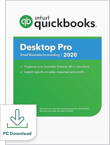 Amazon Com Quickbooks Desktop Pro 2020 Accounting Software For