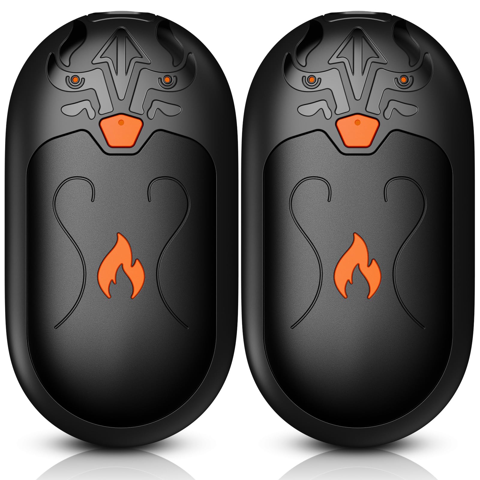 Hand Warmers Rechargeable, 2 Pack Electric Hand Warmer with 24 hrs Warmth, Portable Pocket Warmer 3 Heating Modes, Reusable Hand Warmers for Reno Patients, Women Men (Black)