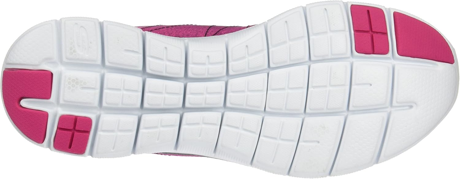 skechers flex pink