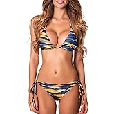 RELLECIGA Women's Triangle Bikini Set