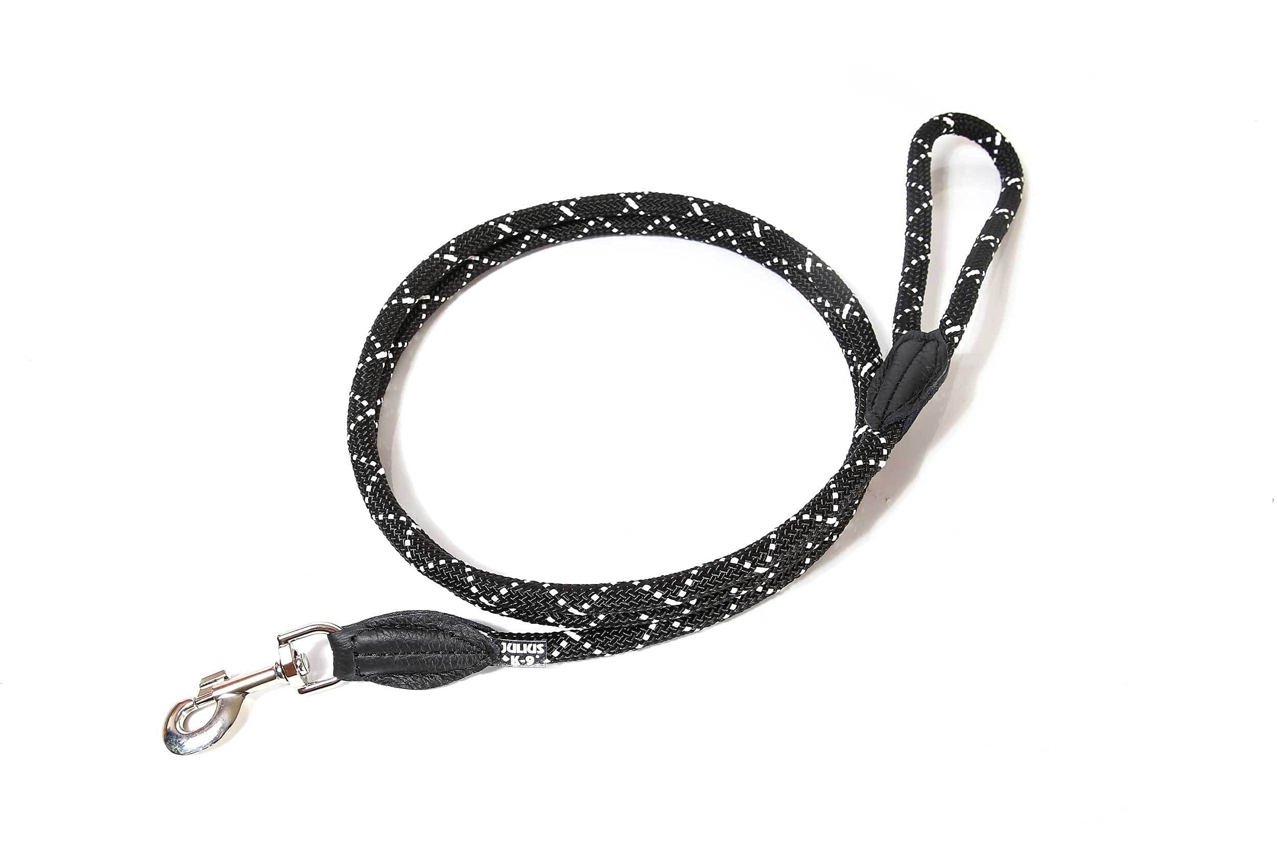 IDC Rope Leash, 12 mm x 1,2 m, Fluorescent Black