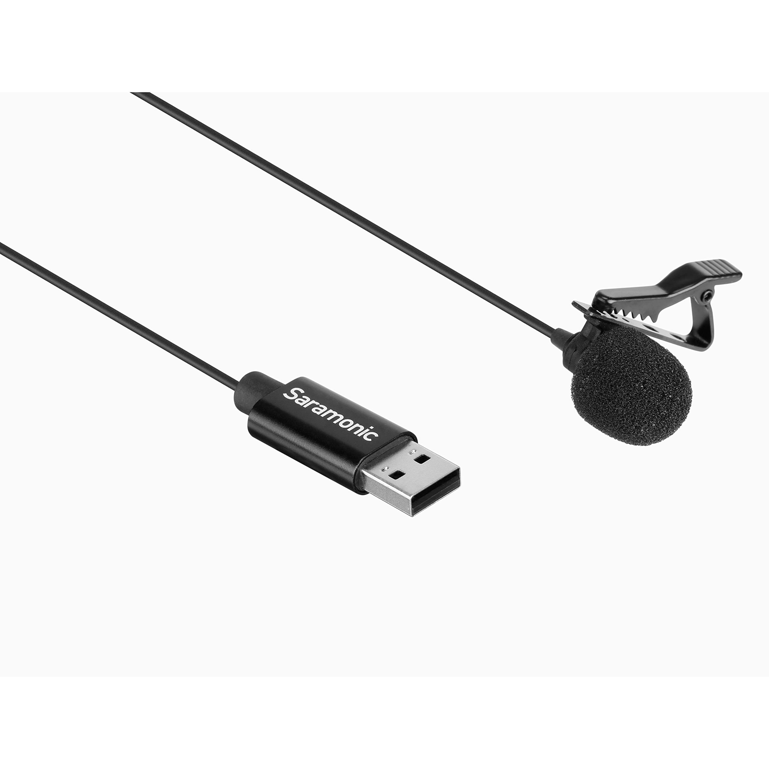 Saramonic Lavalier Mic with USB-A Connector for