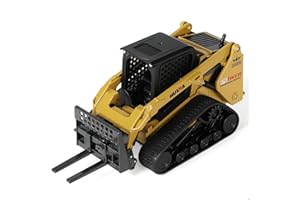 SHINESIGNAL Forklift Construction Toys, Die-cast Scale All Metal Mini Construction Vehicle Fork Truck, Collection Forklift Desk Decoration Toy Gift for Kids Adult-Yellow