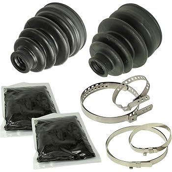 Polaris 500 Ho Sportsman Parts Caltric Rear Axle CV Boot Kits - Complete Inner & Outer Boot Set For Polaris Sportsman & Can-Am Outlander ATVs Polaris Sportsman Rear Axle Boot Kits - Foto 7