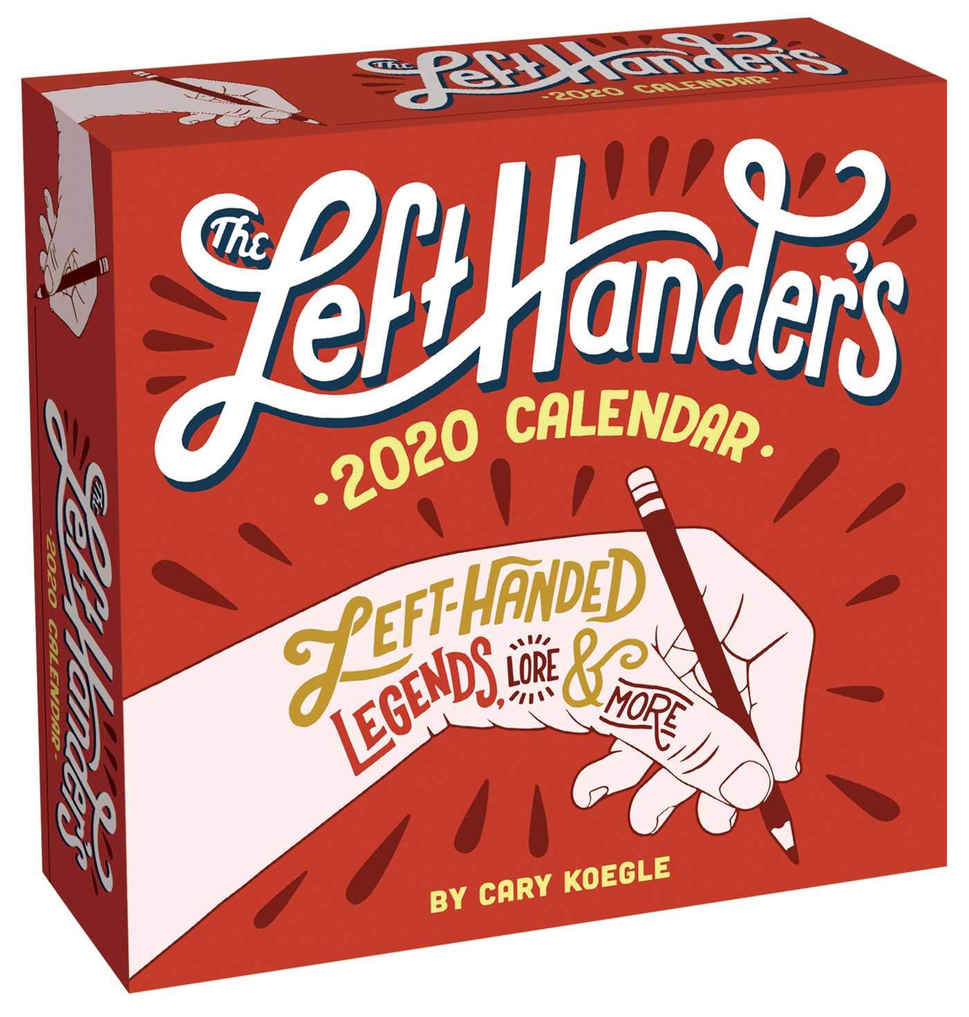Box for Left-Hander's Calendar