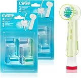 LOPHE Portable Toothbrush Head Covers, 8 Pcs Dustproof Protectors view 8