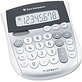 Texas Instruments TI-1795 SV Standard Function Calculator | Classic, mini desktop calculator; Large keys; Giant SuperView display