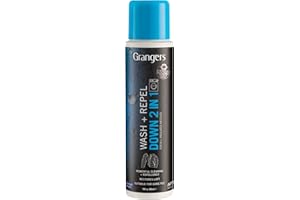 Grangers Down Wash + Repel/Ultimate Cleaner & Waterproofer for Down Outerwear / 300ml