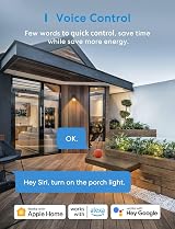 meross Outdoor Smart Plug 13A WiFi Weatherproof Garden Apple HomeKit Alexa view 2