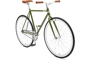 Retrospec Harper Coaster Fixie Style Single-Speed Commuter Bike with Foot Brake
