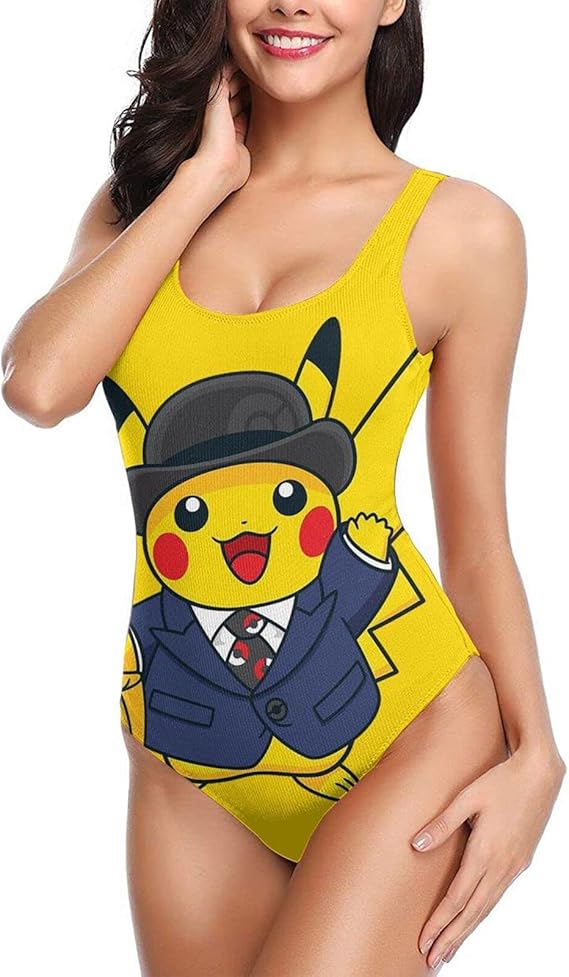 Amazon Co Jp ポケモン 水着レディースワンピース速乾性機能性ワンピーススーツフィットネスウェア水着温泉水着 服 ファッション小物