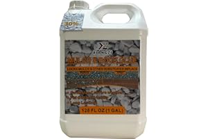 Xiangzi Mulch and Rock Glue for Landscaping, Pet and Plant Safe, with Gloves.Lock Gravel, Pebbles, and Dead Branches in Place to Keep Them from Moving and Preserve Garden Tidiness. (Size, Fl Oz, 128)