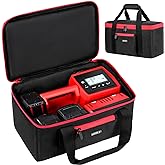 Air Compressor Bag Compatible with Milwaukee M18 Inflator 2848-20, Air Pump Carrying Case Box Fits for Milwaukee Tools Access