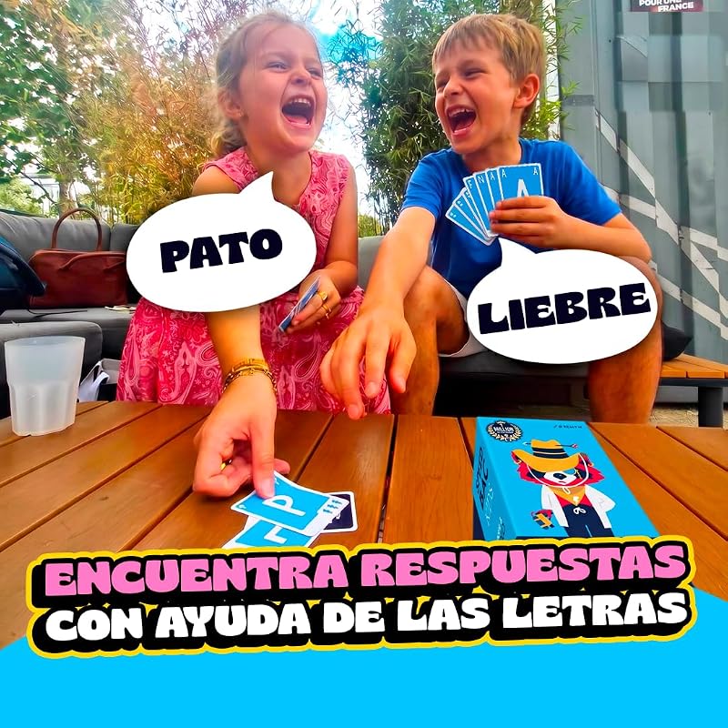 Quickstop Family – El Juego de Mesa Más Divertido para Toda la Familia | a Partir de 6 años, de 2 a 7 Jugadores y Reglas en 1 min - Juego de Viaje