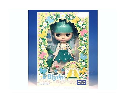 Takara Neo Blythe Doll Enchanted Petal Green Hair