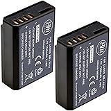 BM Premium 2-Pack of LP-E10 Batteries for Canon EOS