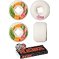 OJ Wheels Skateboard Wheels 53mm Winkowski Tropics Elite Mini Combo 99A White with Bones Reds Bearings