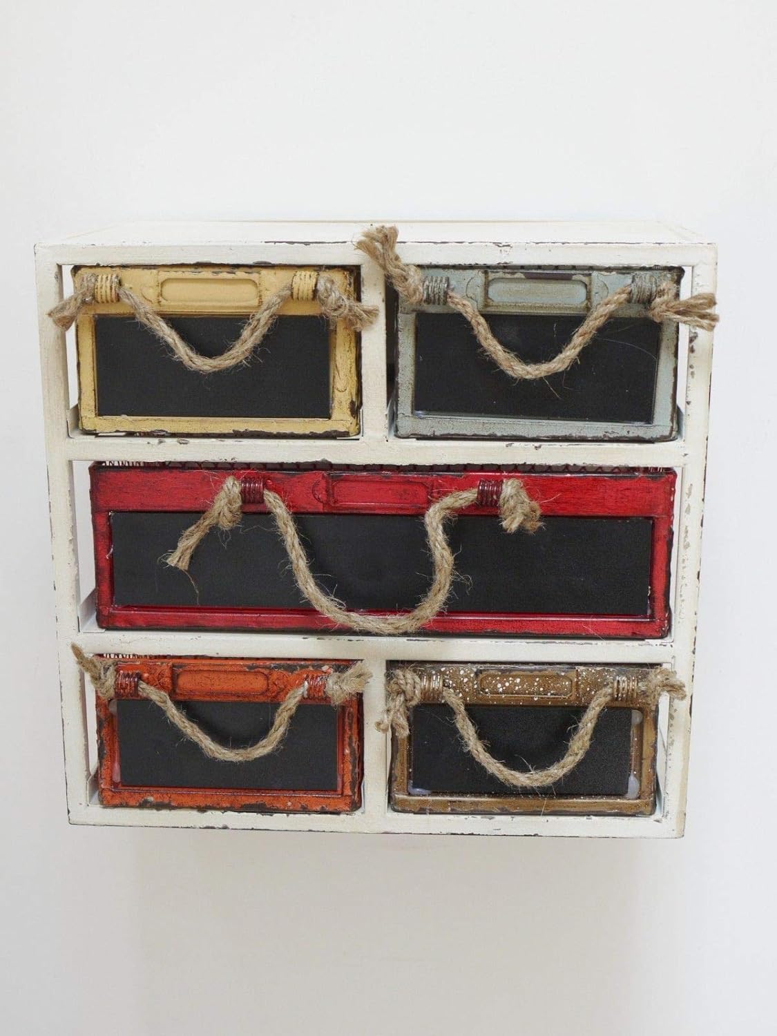 Armario de Pared Tipo Tiza de Metal para Pared Estilo Vintage