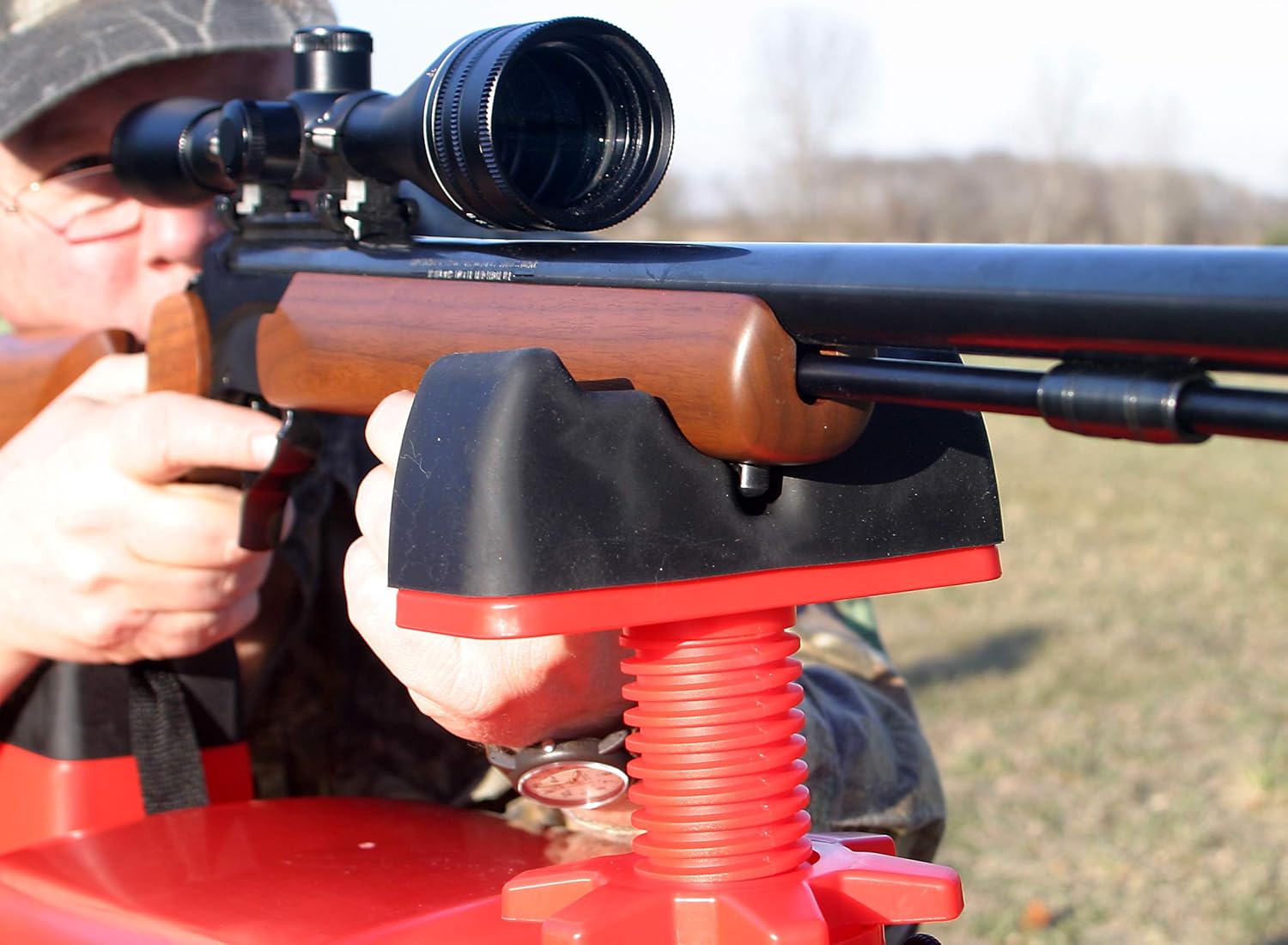MTM SGR-30 Shoulder-Gard Recoil Reducing Rifle Shooting Rest for Outdoor Range : Hunting Gun Holders : Sports & Outdoors