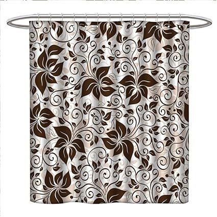 Amazon Com Duommhome Earth Tones Shower Curtain Collection By
